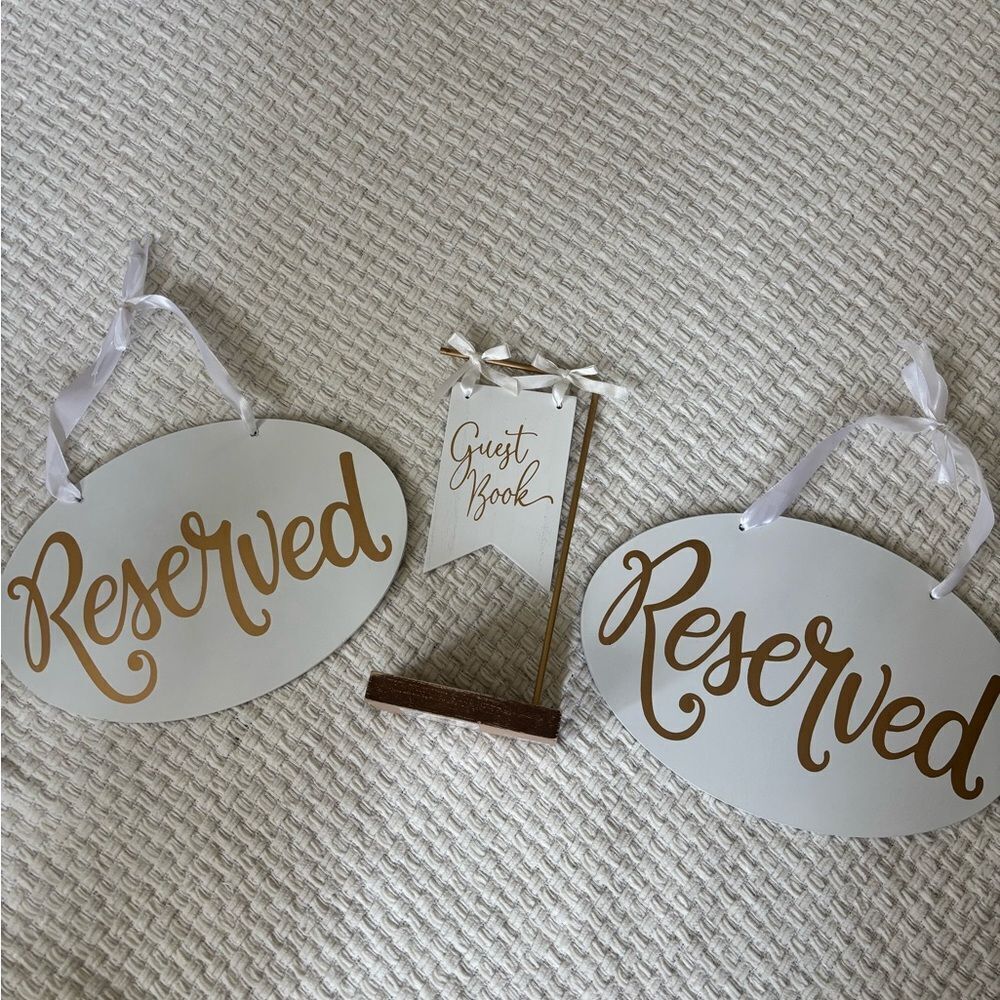 Wedding Signage✨